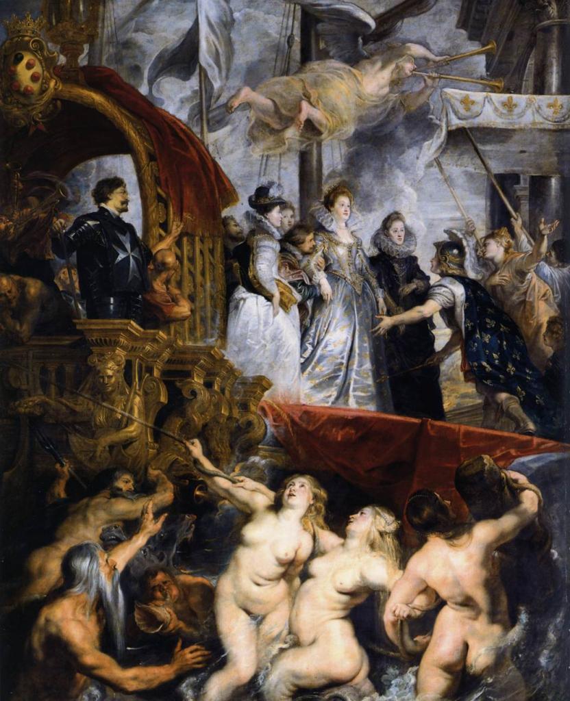Agenda artistique quotidien ! Rubens-le-debarquement-de-marie-de-medicis-1623-25