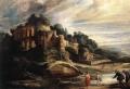 Rubens. Paysage avec ruines du Mont Palatin à Rome (1608)