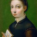 S-Anguissola. Autoportrait (1554)