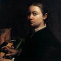 S. Anguissola. Autoportrait à l'épinette (1556-57)