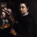 S. Anguissola. Autoportrait au chevalet (v. 1556)