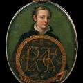 S. Anguissola. Autoportrait miniature (v. 1556)