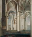 Saenredam. Intérieur de la Buurkerk, Utrecht (1645)