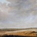 Salomon van Ruysdael. Paysage avec champs de blé (1638)