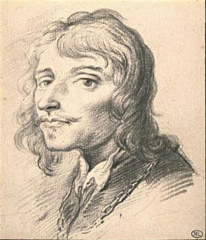 Sébastien Bourdon. Autoportrait (17e s.)