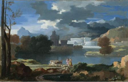 Sébastien Bourdon. Paysage classique (17e siècle)