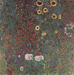 Klimt. Le Jardin au tournesol, 1905-06