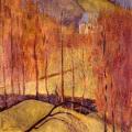 Paul Sérusier. La colline aux peupliers (1907)