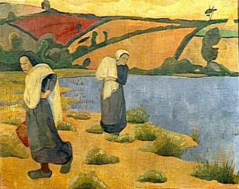 Paul Sérusier. Les laveuses à la Laïta (1892)