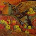 Paul Sérusier. Nature morte : pommes et cruche (1912)