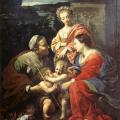 Simon Vouet. Notre-Dame et l’Enfant, Sainte-Élizabeth, Jean-Baptiste et Catherine (1624-26)