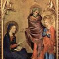 Simone Martini. Le Christ retrouvé par ses parents (1342)