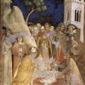 Simone Martini. Le miracle de l’enfant ressuscité (1313-18)