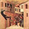 Simone Martini. Triptyque de Sant'Agostino Novello, détail (1324)