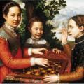 Sofonisba Anguissola. La partie d’échecs (1555)