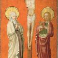 Stefan Lochner. Crucifixion (1445)