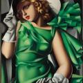 Tamara de Lempicka. Jeune fille en vert (1927-30)