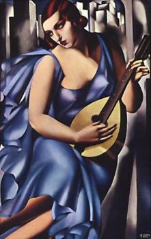 Tamara de Lempicka. La musicienne (1929)