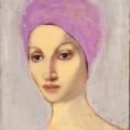 Tamara de Lempicka. Visage de jeune femme (1967)