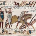 Tapisserie de Bayeux, mort de Harold (1066-1082)