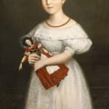 Théodore Chassériau. L'Enfant et la poupée, portrait de Laure Stéphanie Pierrugues (1936)
