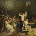 Théodore Chassériau. Le Tepidarium (1853)