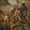 Théodore Chassériau. Marchands orientaux dans un port occidental (1844-48)