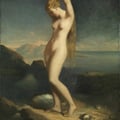 Théodore Chassériau. Vénus anadyomène, dite aussi Vénus marine (1838)