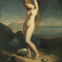 Théodore Chassériau. Vénus anadyomène, dite aussi Vénus marine (1838)