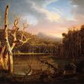 Thomas Cole. Le lac aux arbres morts (Catskill) (1825)