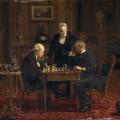 Thomas Eakins. Les joueurs d’échecs (1876)