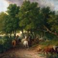Thomas Gainsborough. Le chemin du marché (1767-68)