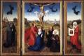 Van der Weyden. Triptyque de la crucifixion (v. 1445)