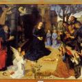 Van der Goes. Triptyque Portinari ouvert (1475-77)