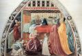 Uccello. Fresques de Prato. La naissance de la Vierge (v. 1435)