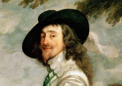 Van Dyck. Charles Ier à la chasse, détail