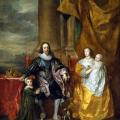 Antoine Van Dyck. Charles Ier d'Angleterre, Henriette de France et leurs deux enfants (1632)