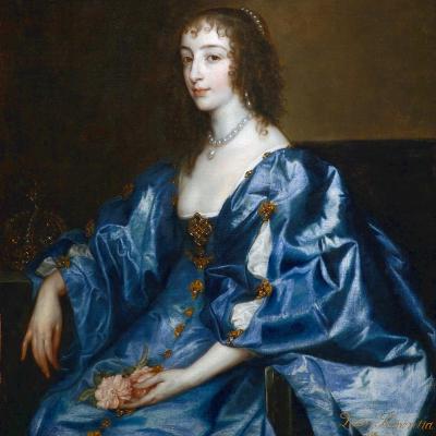 Van Dyck. Henriette-Marie de France (1636-38)