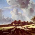 Van Ruisdael. Champs de blé (1670)