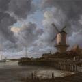 Jacob van Ruisdael. Le moulin à vent de Wijk près de Duurstede (1668-72)