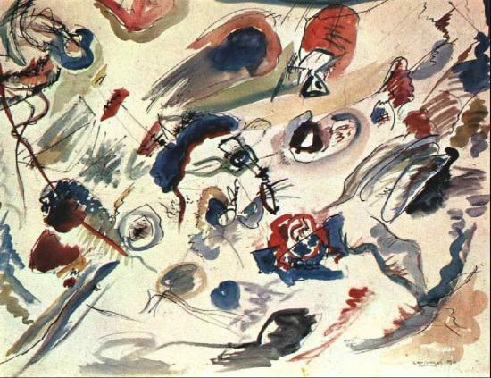 Vassily Kandinsky. L'aquarelle abstraite (1910)