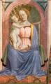 Veneziano. Retable Magnoli. La Vierge à l'enfant et les saints, détail 1 (v. 1445)