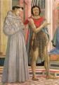 Veneziano. Retable Magnoli. La Vierge à l'enfant et les saints, détail 2 (v. 1445)