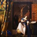 Vermeer. L'Allégorie de la foi (1671-74)