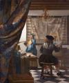 Vermeer. L'Art de la peinture (1665-66)