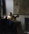 Vermeer. La femme au luth (1662-1665)