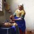 Vermeer. La Laitière (1660)