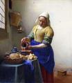 Vermeer. La Laitière (1660)