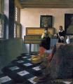 Vermeer. La leçon de musique (1662-64)