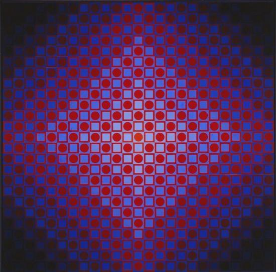 Victor Vasarely. Boglar II (1972)